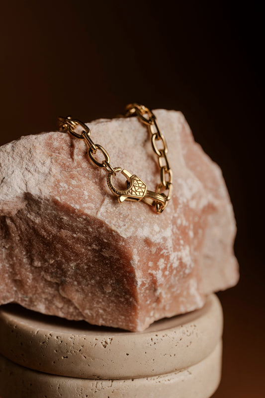 Puzzle Gold Bracelet