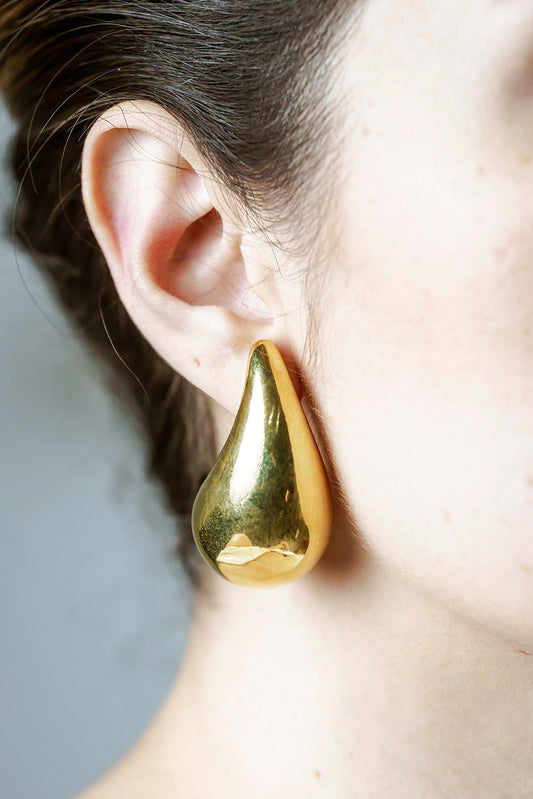 Drop Gold Earrings