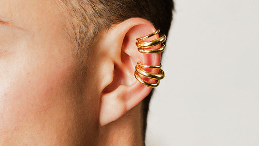 Triple Layer Gold Cuff